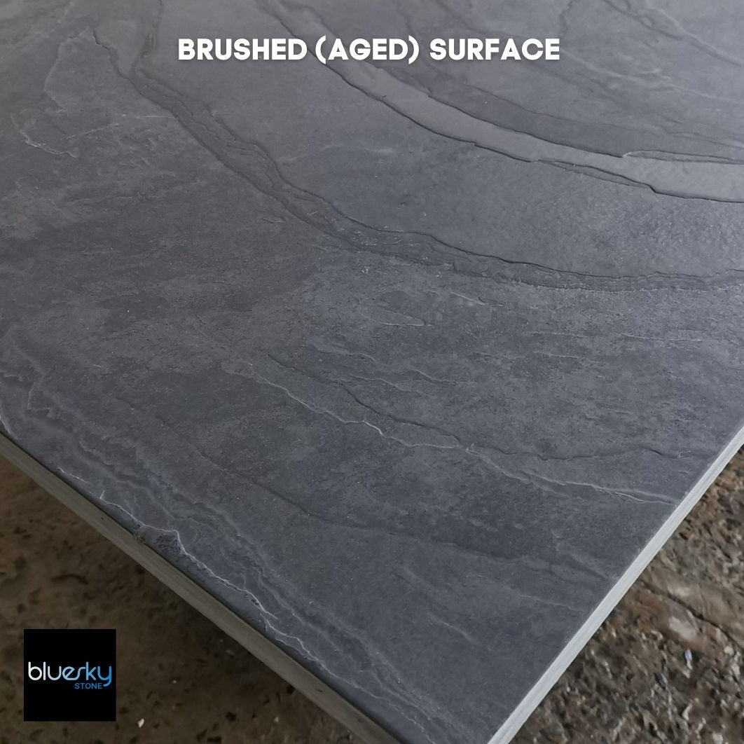 Black Slate Sample 100 x 100 x 20mm