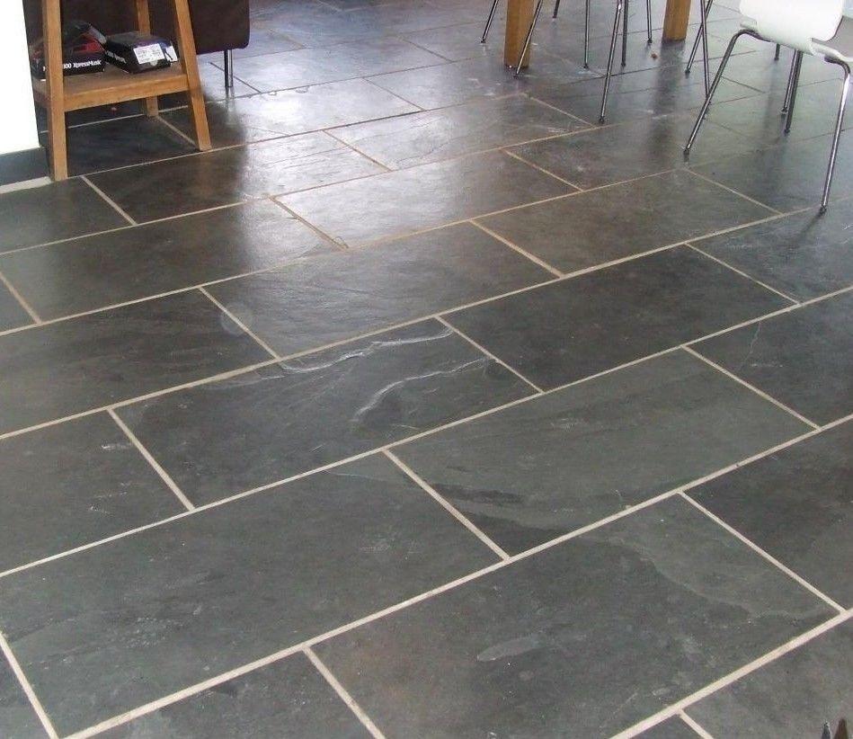 Brazilian Black Slate Tiles Kitchen