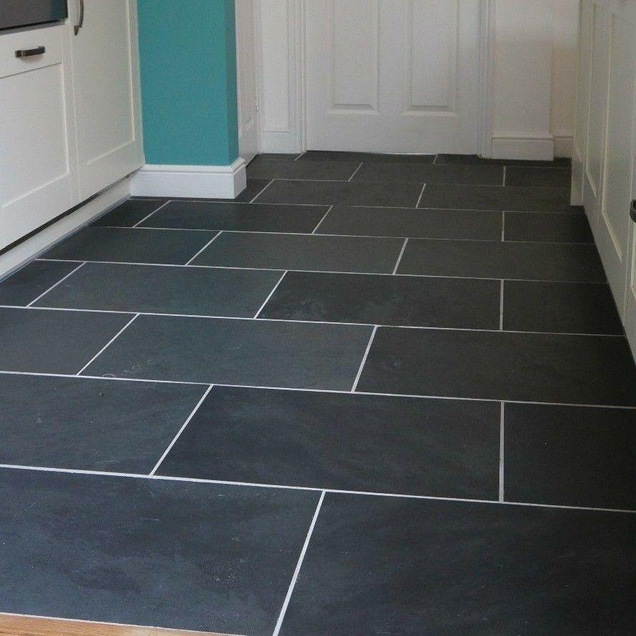 Brazilian Black Slate Tiles  Kitchen