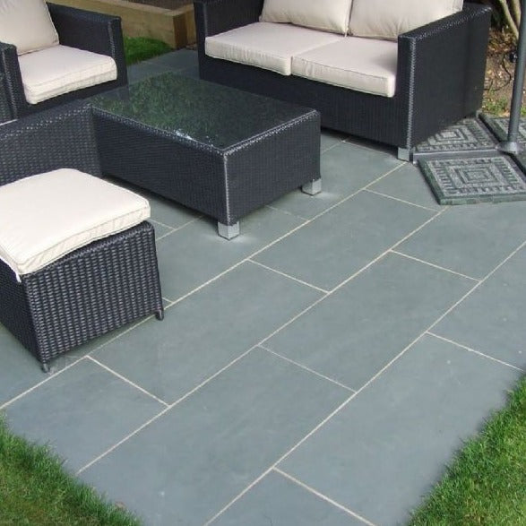 Grey Slate Paving tiles 800 x400 / Bluesky Stone