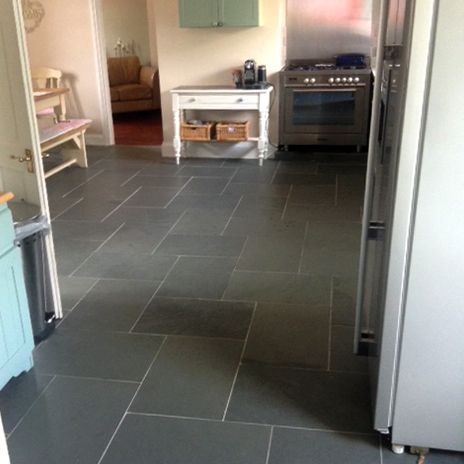 Grey Slate Floor Tiles - 80 x 40 cm | Bluesky Stone