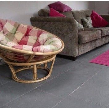 Grey Slate Floor Tiles - 80 x 40 cm | Bluesky Stone