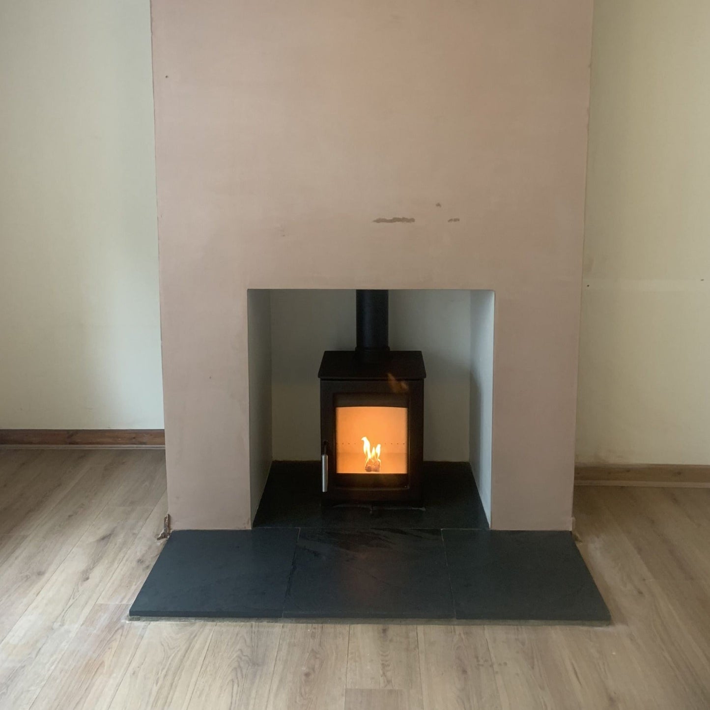 Slate Hearths for Wood burners and fireplaces | Brushed Surface - 20mm | Collect Milton Keynes