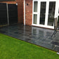 Black Slate Paving Tiles | 600 x 400 x 10 mm| Collection Colchester, £17.55/m2