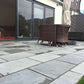 Brazilian Grey Slate Paving Patio Slabs | 4-size Patio Pack, 18.34m2 | £33.30/m2 Delivered