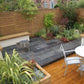 Brazilian Black Slate Paving Patio Slabs | 4-size Patio Pack, 18.34m2 | £34.44/m2 | Delivered