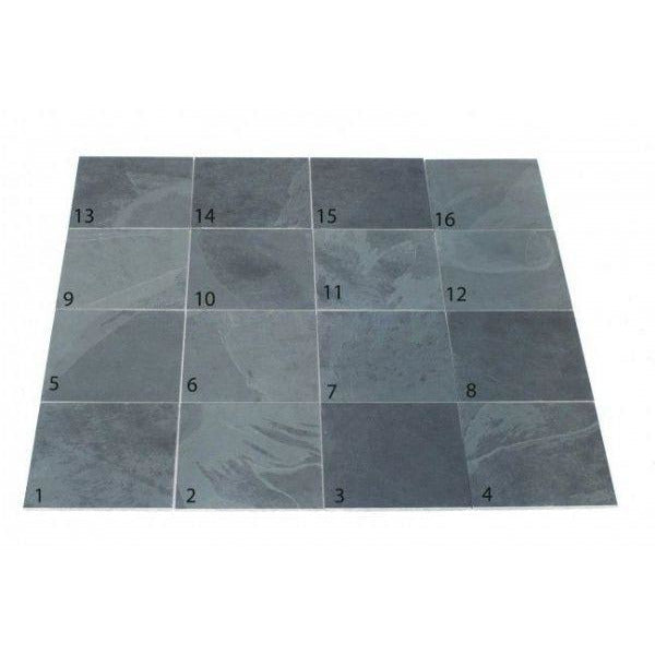 Black Slate Paving Patio Slabs | 600 x 400 | As low as £24.00/m2 | Bluesky Stone