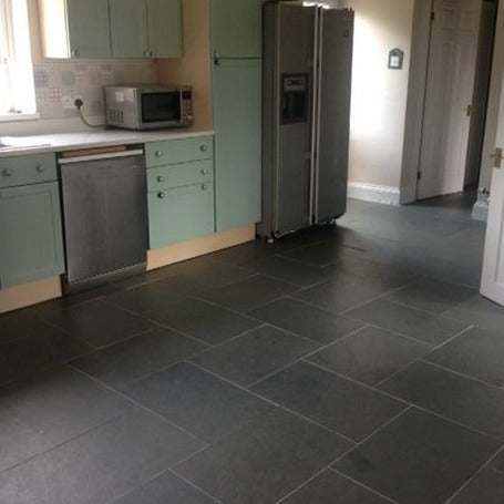 Grey Slate Floor Tiles - 80 x 40 cm | Bluesky Stone