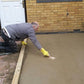 Black Slate Paving Tiles 600 x 400, customer project - preparing the base