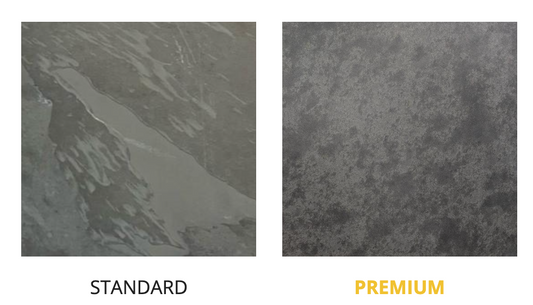 Standard vs. Premium: It's the difference between "good" and "gorgeous."
