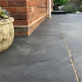 Black Limestone Paving Slab | 900×600×20mm | Sawn & Hand Cut Edge