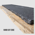 Black Limestone Paving Slab | 900×600×20mm | Sawn & Hand Cut Edge