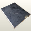 Brazilian Black Brushed Slate Hearth Slab | 1500×900×30mm