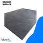 Slate Hearths for Wood burners and fireplaces | Brushed Surface - 20mm | Collect Colchester