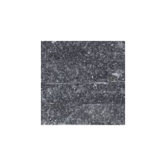Split Face Tiles | Crystal Black Cladding | Sample 100 x 100mm