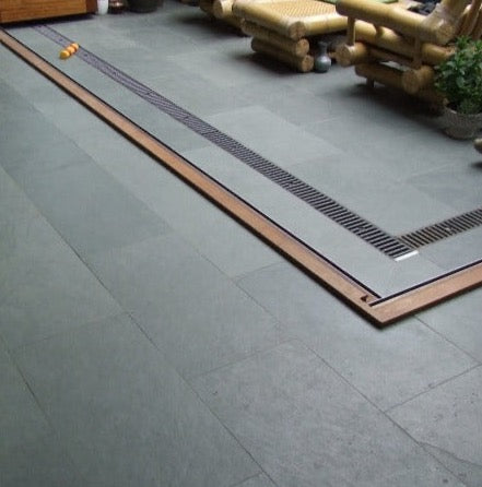 Grey Slate Floor Tiles - 80 x 40 cm | Bluesky Stone / London Project