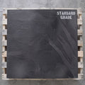 Brazilian Black Riven Slate Hearth T-Shape Set | 1200×380 + 900×450 | 20mm