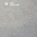 Grey Riven Limestone sample swatch, 100 x 100 x 20mm