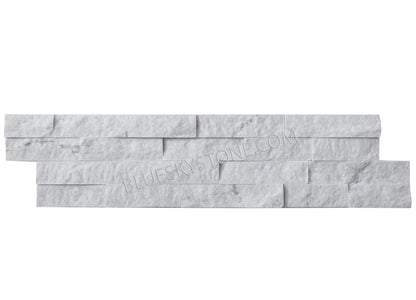 Split Face Tiles | White Pearl Cladding | 360 x 100mm | Z Shape | Delivered