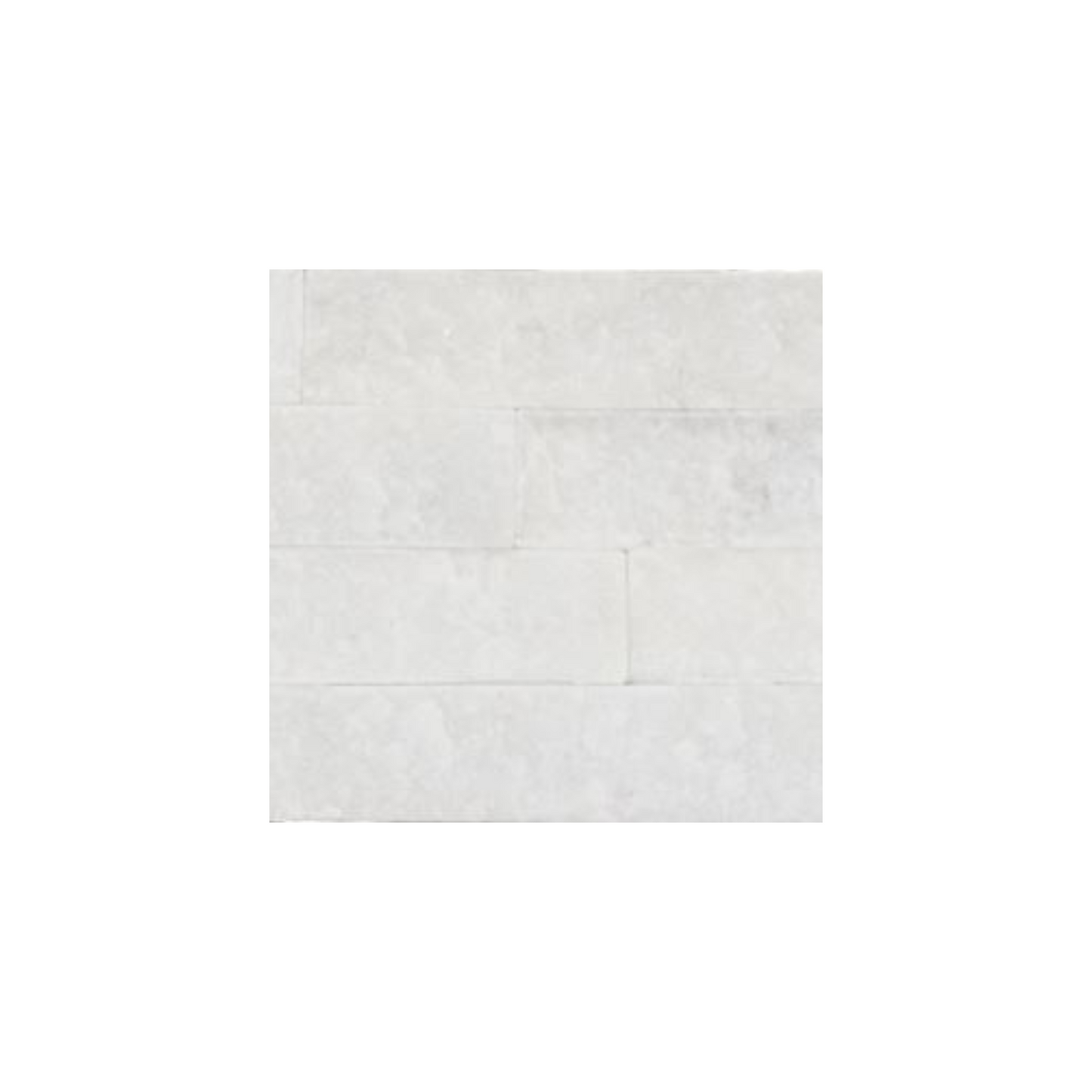 Split Face Tiles | White Pearl Cladding | Sample 100 x 100mm