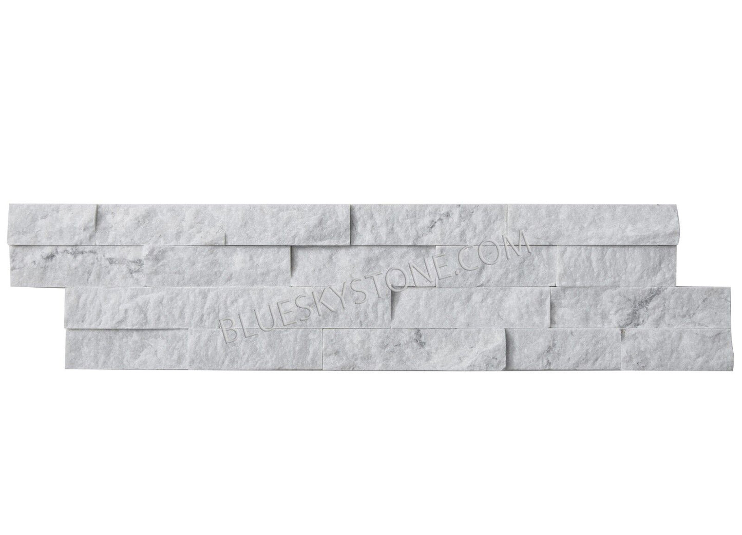 Split Face Tiles | White Pearl Cladding | 360 x 100mm | Z Shape | £13.45 per box collect Milton Keynes