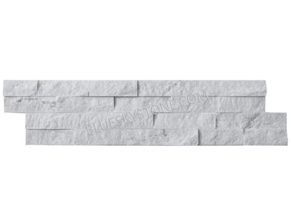 Split Face Tiles | White Pearl Cladding | 360 x 100mm | Z Shape | £13.45 per box collect Milton Keynes