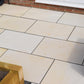 Mint Fossil Sandstone Paving, Smooth Honed & Sawn 900 x 600 | As low as £26.22/m2