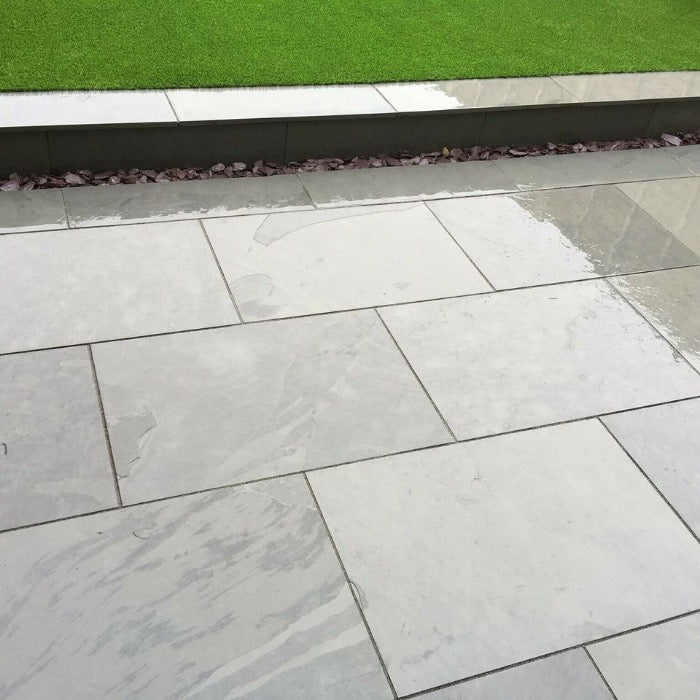 Grey Slate Paving Slabs | 4-Size Patio Pack | £35.95/m2 - Crate Deal | NI