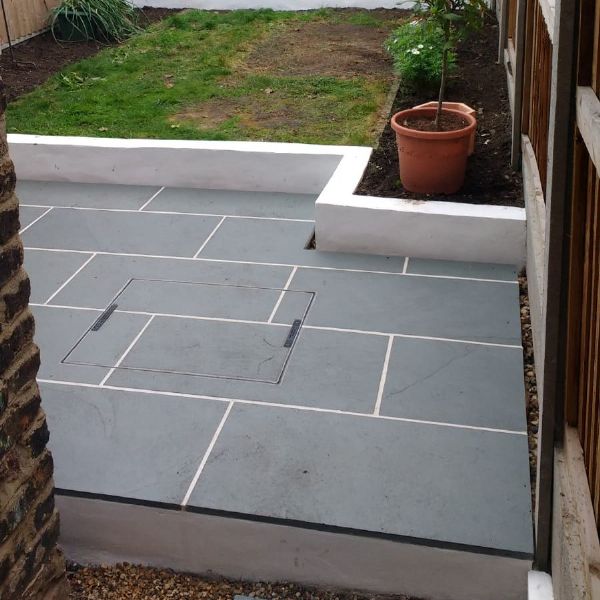 Grey Slate Paving Patio Slabs | 600 x 400 | As low as £24.00/m2 | Bluesky Stone