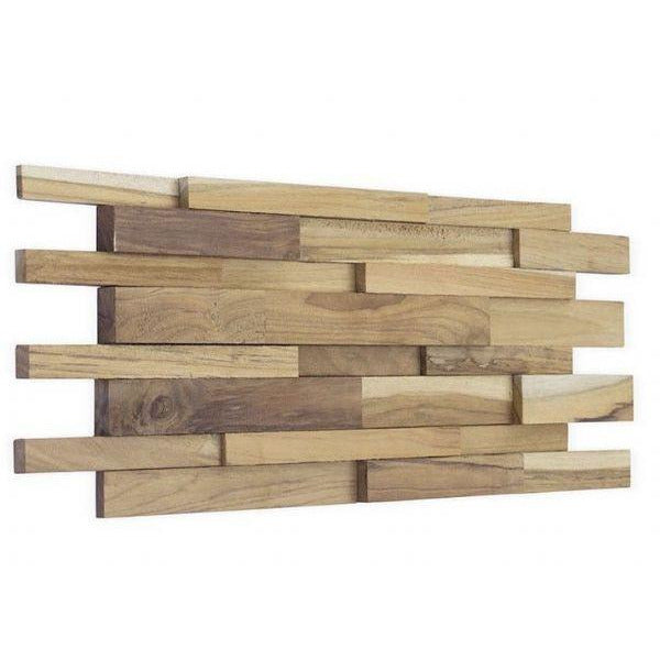 Wood Teak Cladding | Split Face | Diverse Model | As Low as £35.75/M² | Bluesky Stone