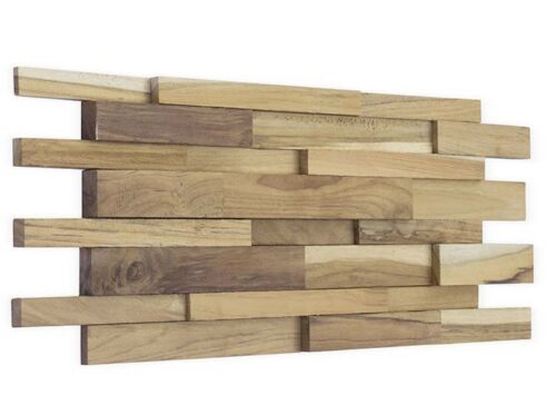 Teak Wood Cladding Sample 150 x 150mm