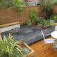 Brazilian Black Slate Paving Patio Slabs | 4-size Patio Pack | Collection Colchester, £30.35/m2