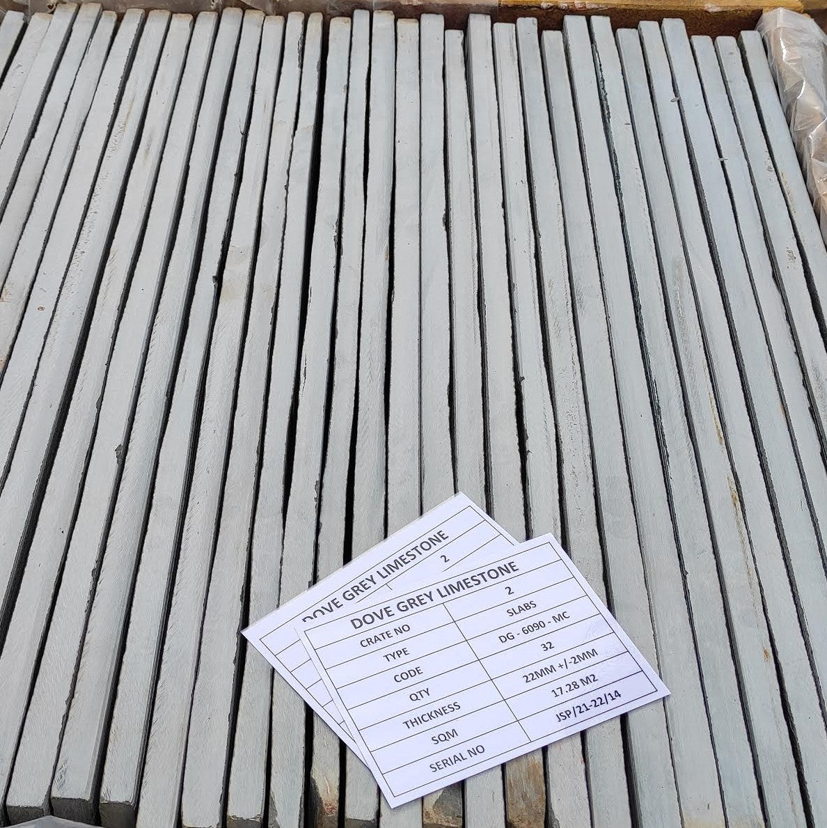 Dove Grey Limestone Paving Slabs 900 x 600 x 22mm, £28.05/m2 | Delivered