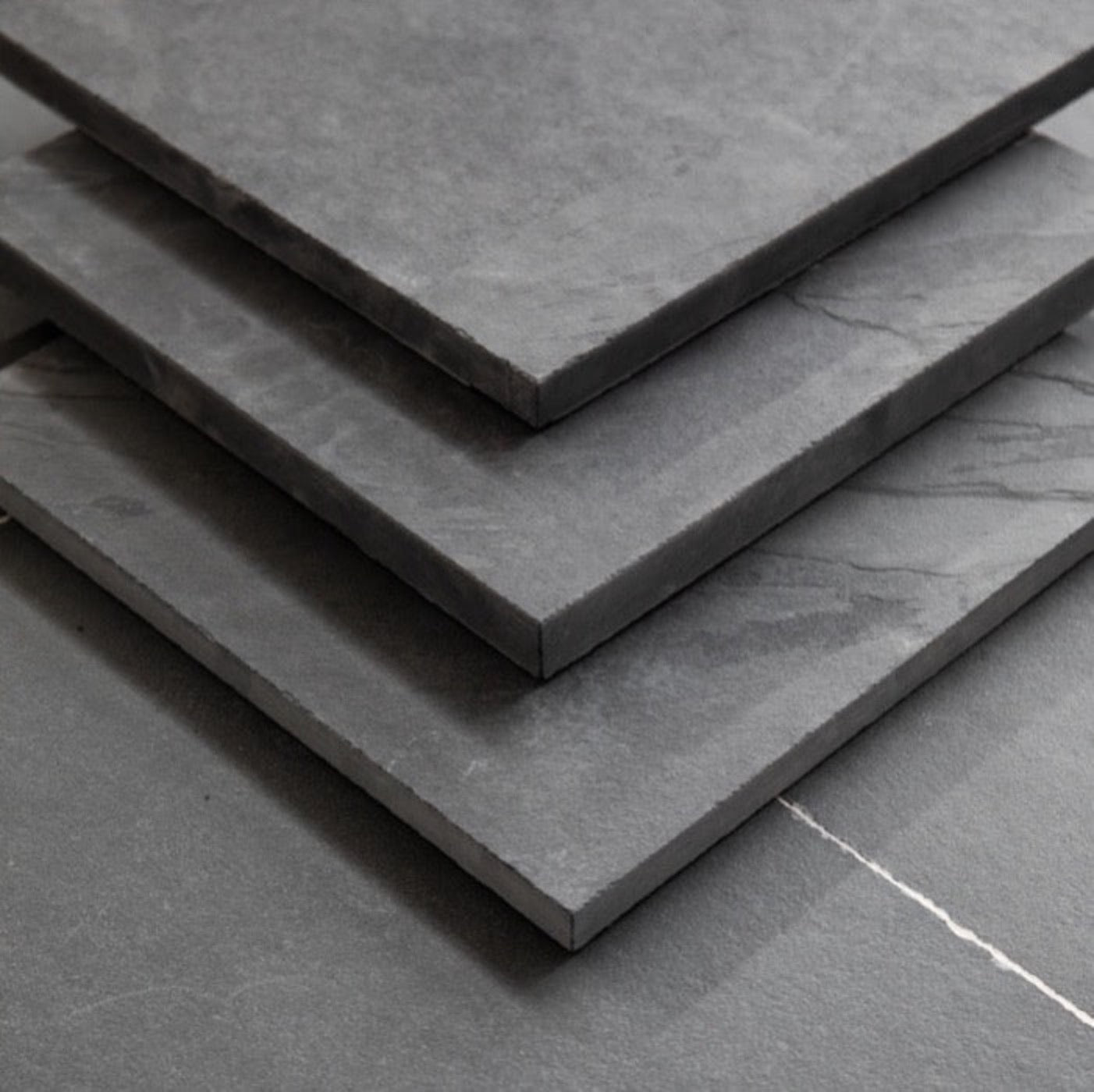 Black Slate Paving Slabs | 600 x 600 x 20 mm | As low as £32.81/m2 | Delivered