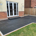 Black Limestone 900 x 600 Paving Slabs