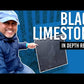 Black Limestone Paving 900 x 600 x 22 mm, £19.84/m2 | Delivered