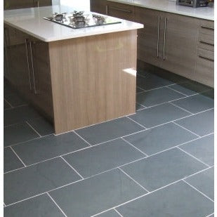 Grey Slate Floor Tiles - 80 x 40 cm | Bluesky Stone